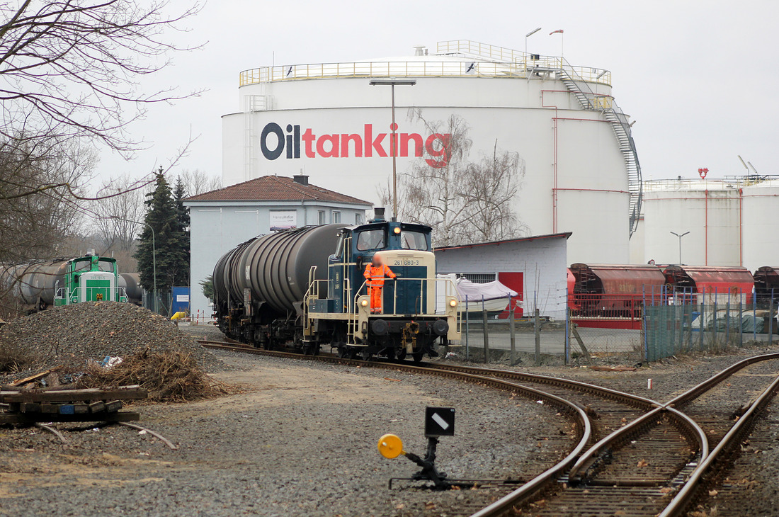 ComTra 261 680 // Hafen Hanau // 19. März 2016