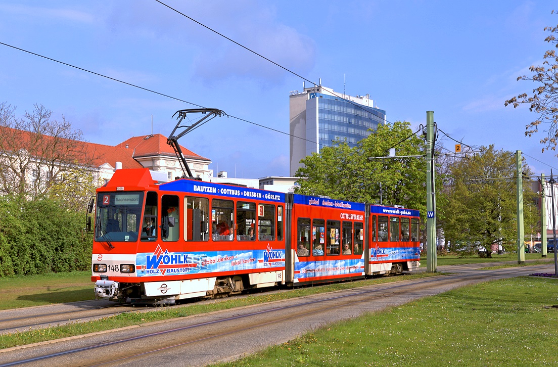 Cottbus 148, Friedrich Ebert Straße, 25.04.2012.
