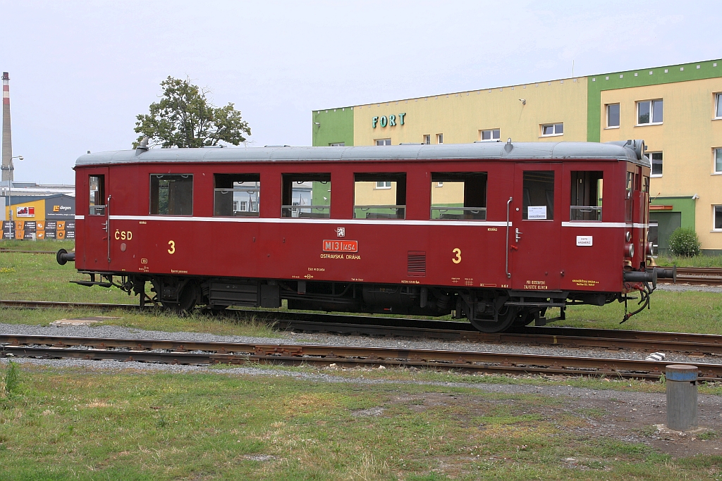 CSD M131.1454 am 20.Juli 2019 im Bahnhof Kromeriz.