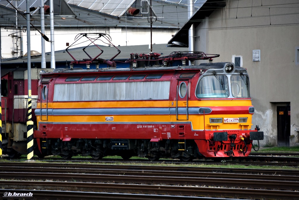 CSD S489 0001/230 001-0 war abgestellt am bahnwerk von breclav,19.09.2018