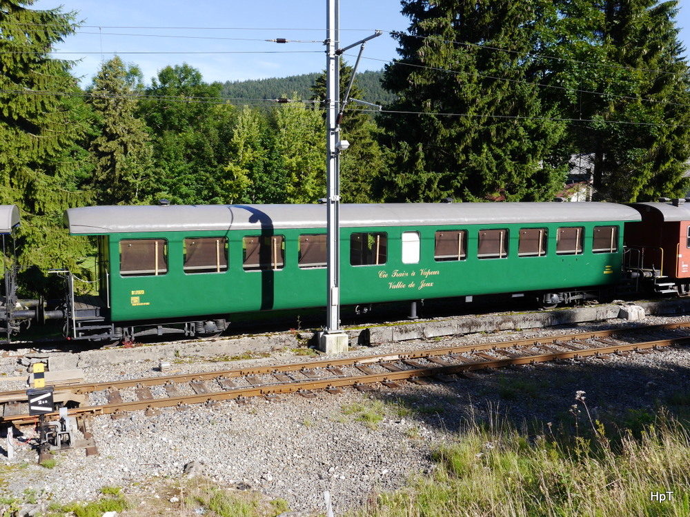 CTVJ - Personenwagen 2 Kl. B 7373 in Le Pont am 17.08.2014
