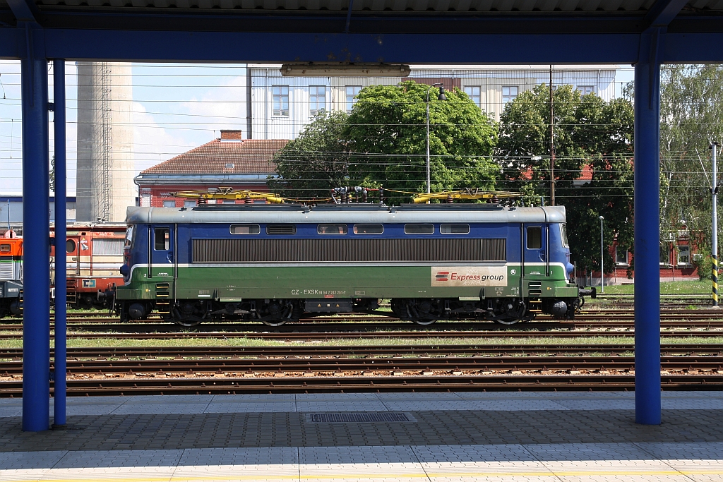 CZ-EXSK 242 251-7 am 20.Juli 2018 im Bahnhof Breclav.