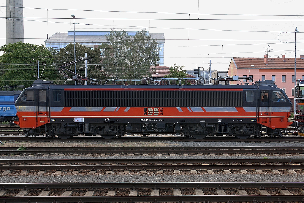 CZ-IDSC 365 001-7 am 15.August 2018 im Bahnhof Breclav.