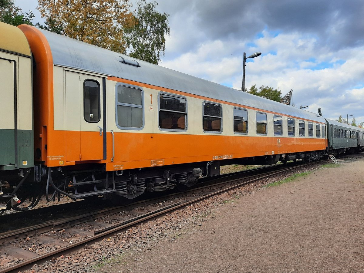 D-EMBB 56 80 19-40 153-4 Am (DR 51 50 19-40 153-5 A), am 24.10.2020 bei den Leipziger Eisenbahntagen im Eisenbahnmuseum Leipzig.