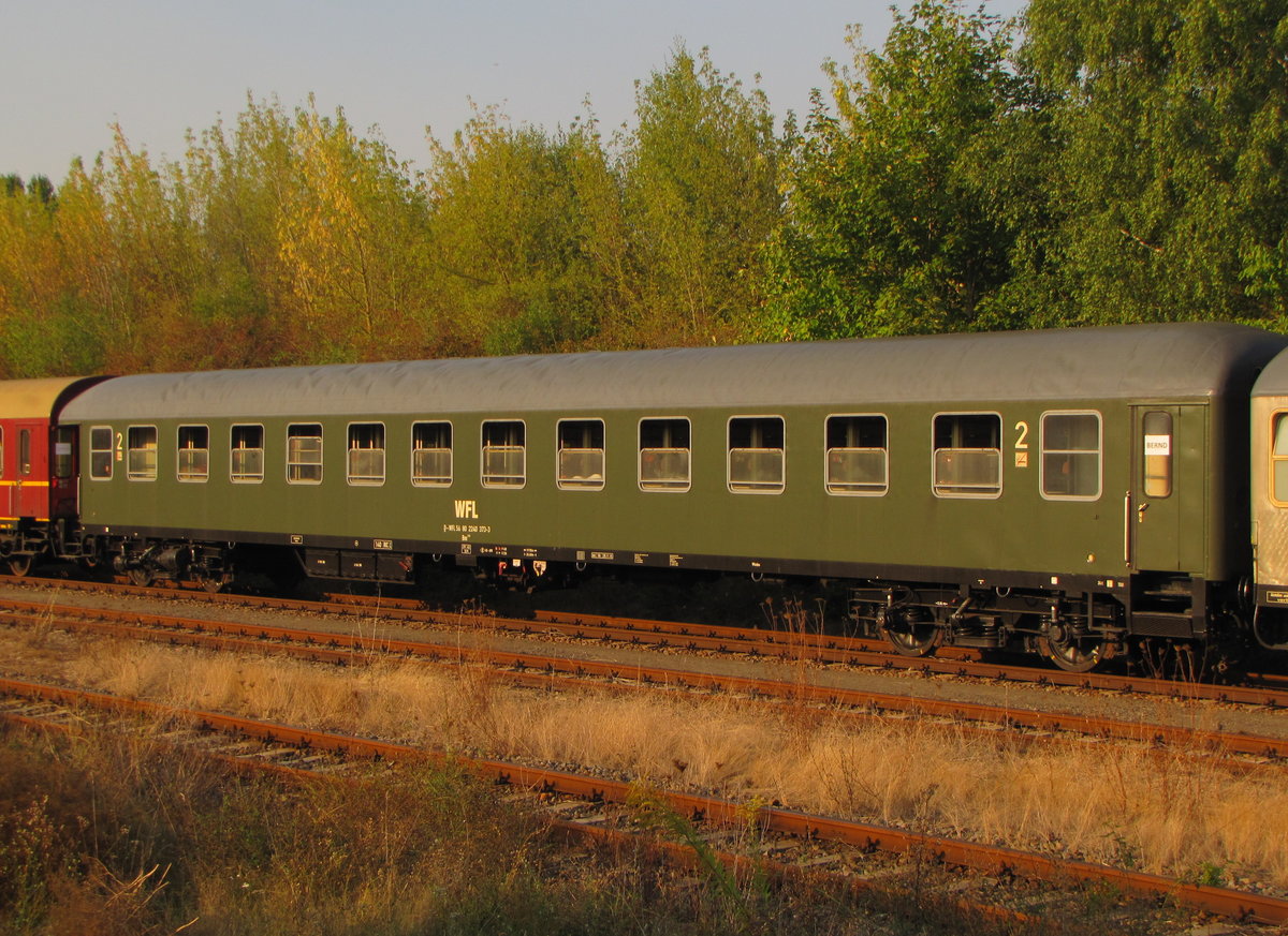 D-WFL 56 80 2240 373-3 Bm im DPE 62145 nach Chemnitz Hbf, am 10.09.2016 in Karsdorf.