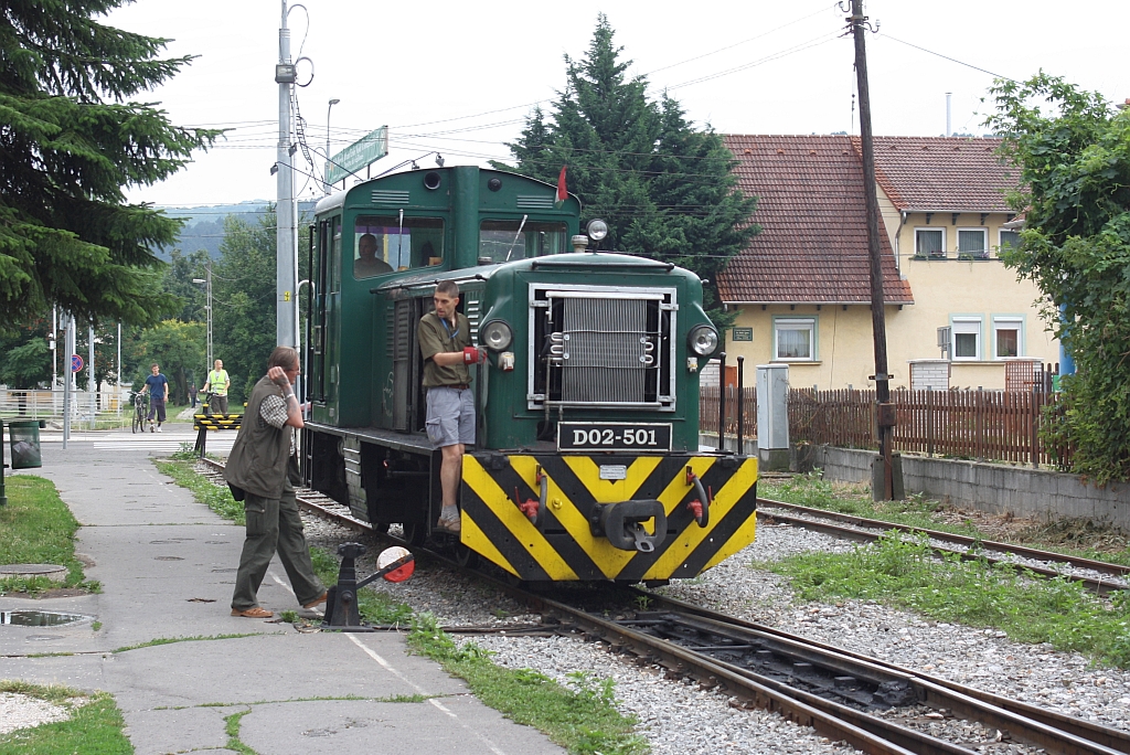 D02-501 am 08.Juli 2014 in Miskolc-Dorottya Ucta.