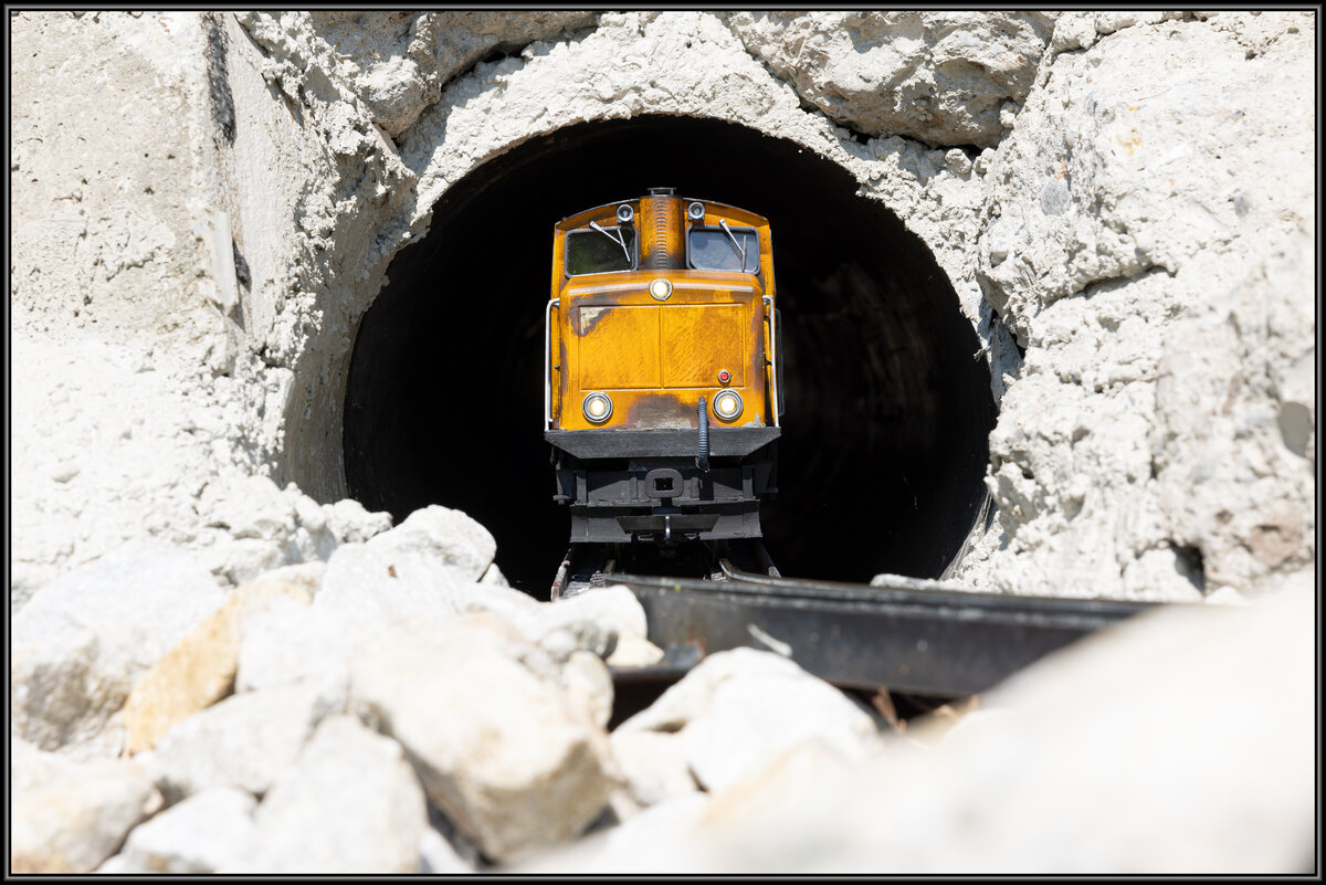 Da kommt was neues aus dem Zunnel der GGB . 15.August 2023