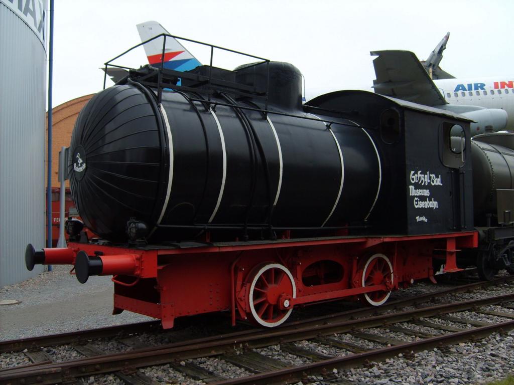 Dampfspeicherlokomotive im Technikmuseum Speyer am 02.11.2007