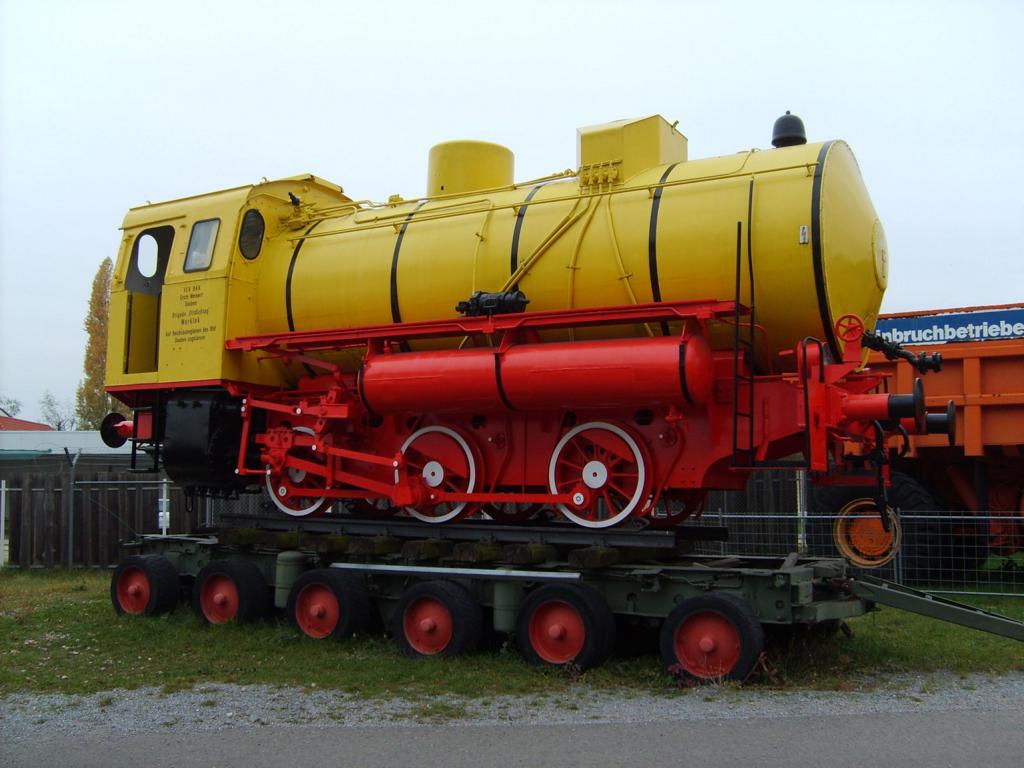 Dampfspeicherlokomotive im Technikmuseum Speyer am 02.11.2007