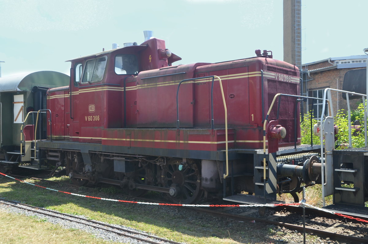 Dampftage am 03.06.2018 im Museum Heilbronn - Diesellok V60
