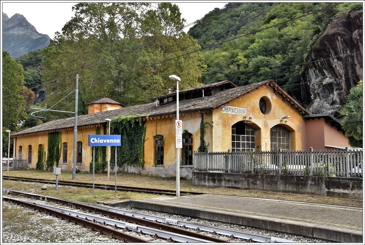 Das alte Depot in Chiavenna ist nicht mehr in Gebrauch. (12.09.2017)