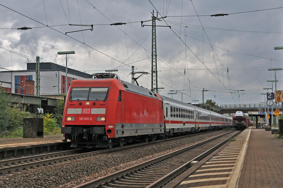 DB 101 031-3 @ Gross Gerau am 01.10.2016