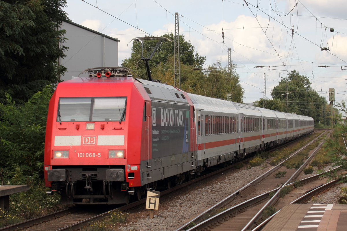 DB 101 068-5 in Recklinghausen-Süd 30.9.2021