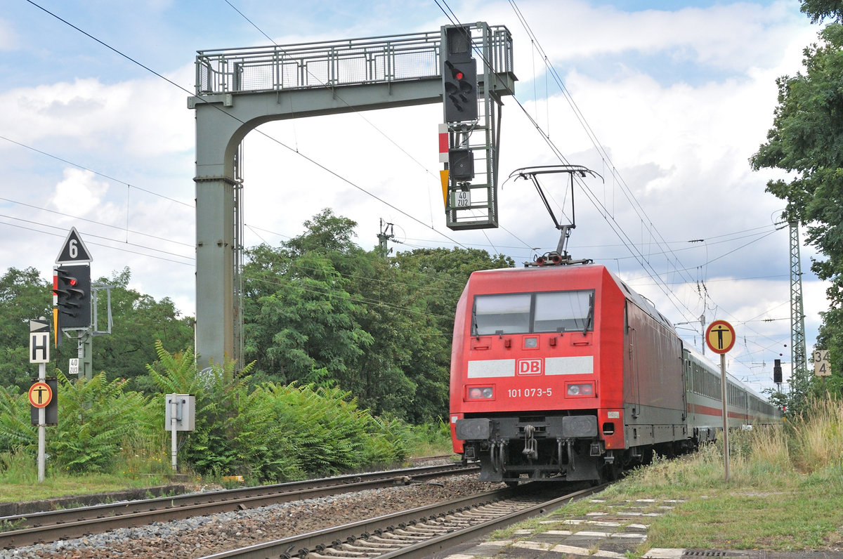 DB 101 073-5 @ Darmstadt Eberstadt am 30.07.16