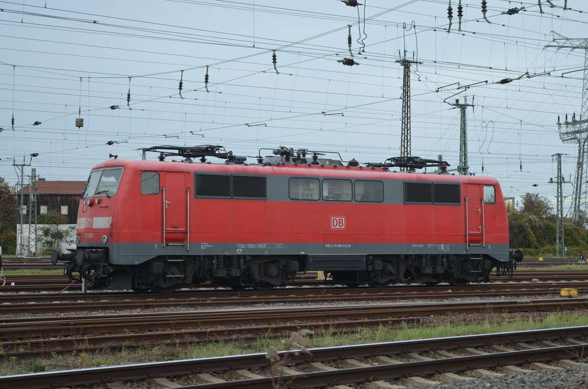 DB 111 080-8 Leipzig Hbf 21.10.2017