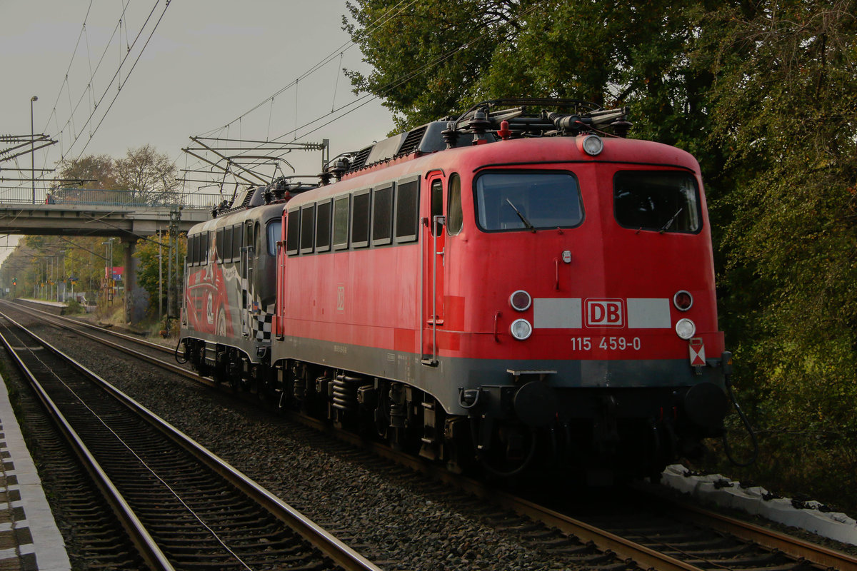 DB 115 459-0 in Kamen Methler, November 2017,
