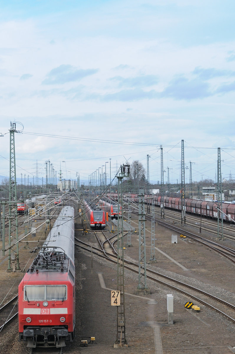 DB 120 157 @ Darmstadt am 08.03.2018