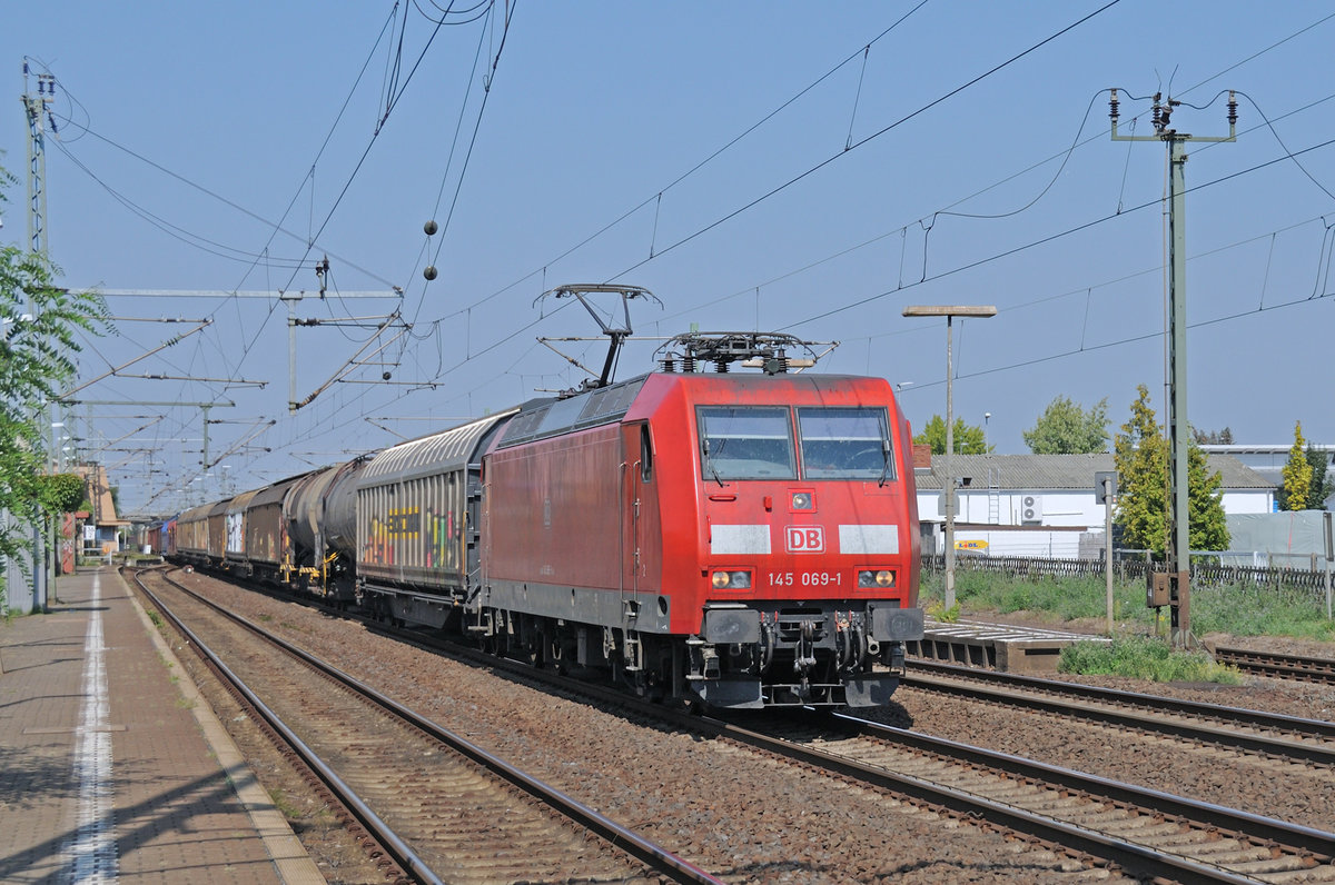 DB 145 069-1 @ Gernsheim am 10.09.2016