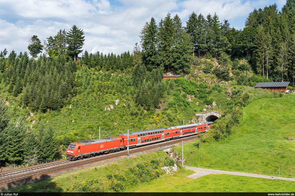 DB 146 233 / RE Karlsruhe - Konstanz / Triberg, 15. August 2021