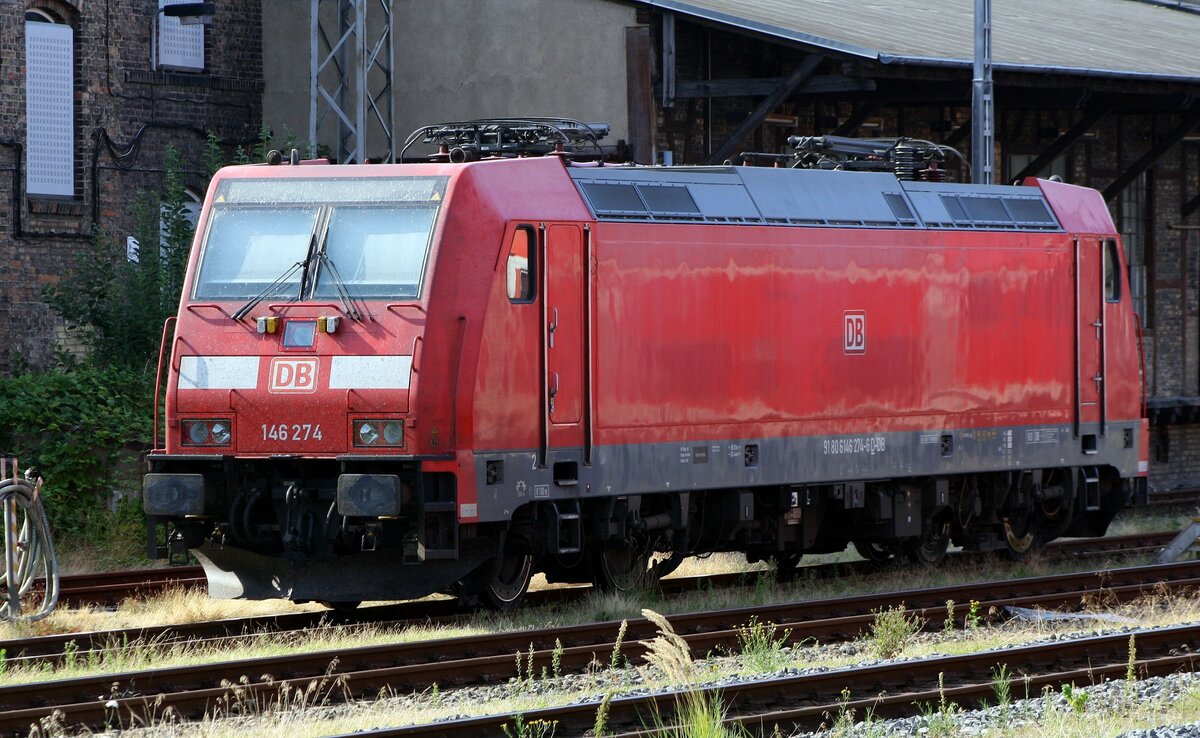 DB 146 274-6 | Stralsund Hbf [WSR] | August 2022