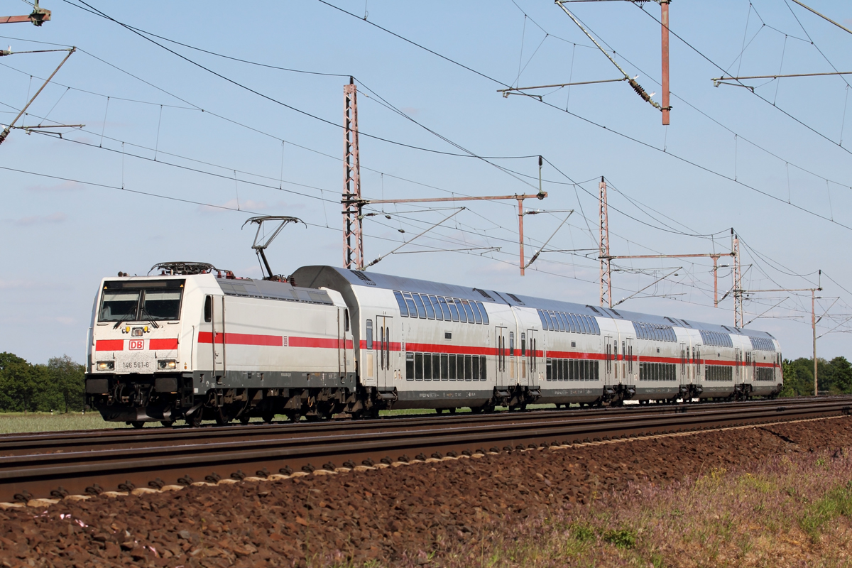 DB 146 561-6 in Dedensen-Gümmer 21.5.2020