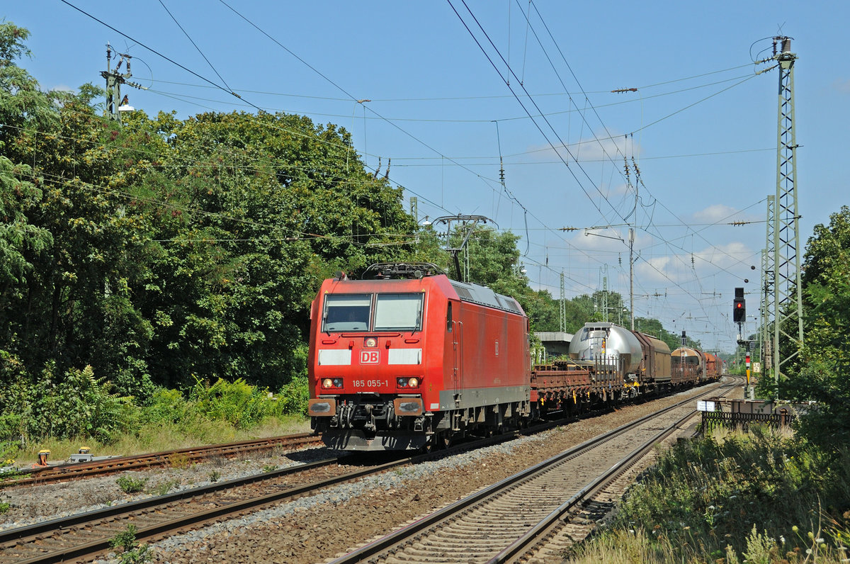 DB 185 055-1 @ Darmstadt - Eberstadt 07 August 2016