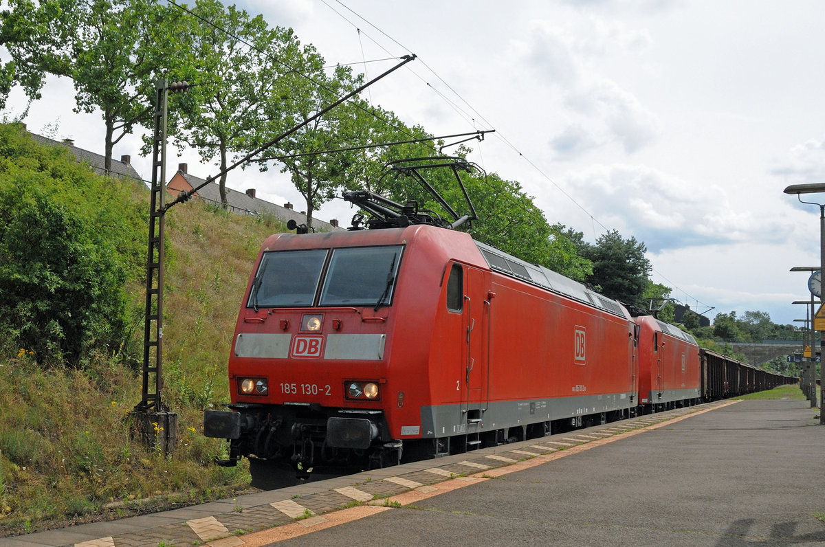 DB 185 130-2 + 185 139-3 @ Darmstadt Süd 12.07.16