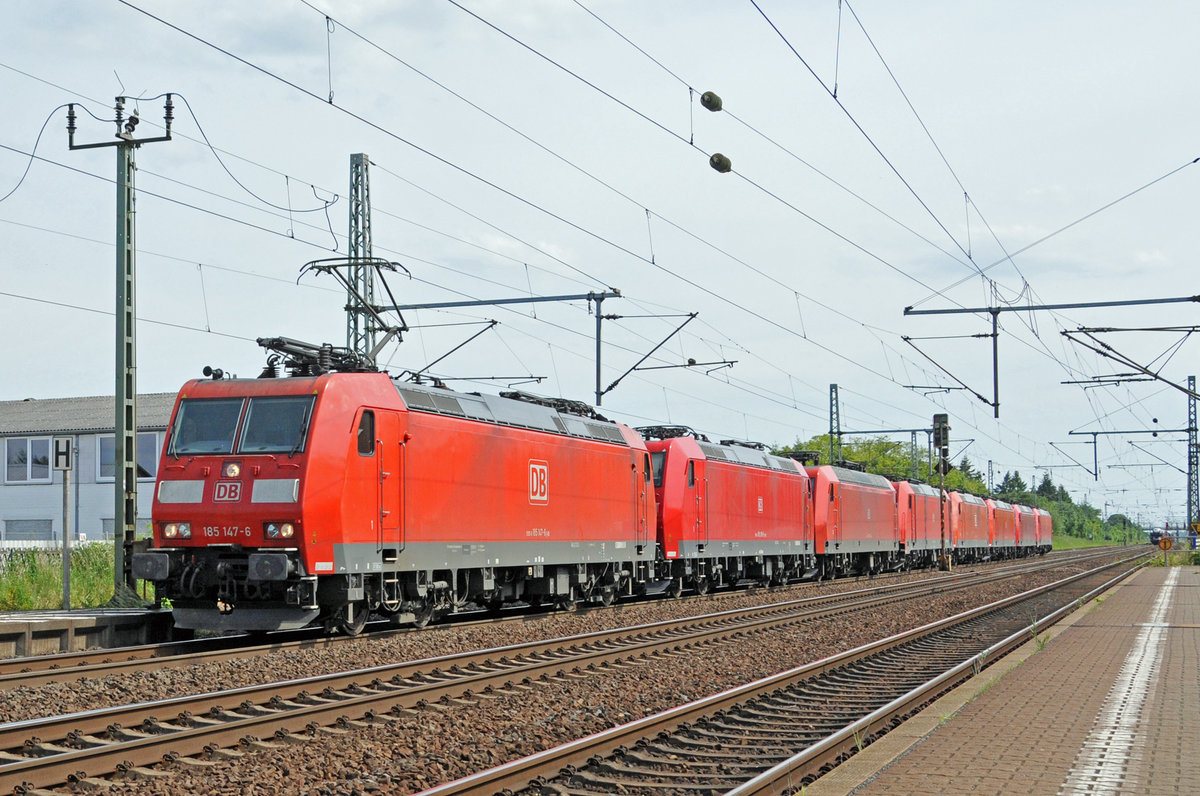 DB 185 147-6, Gernsheim 21 May 2016.