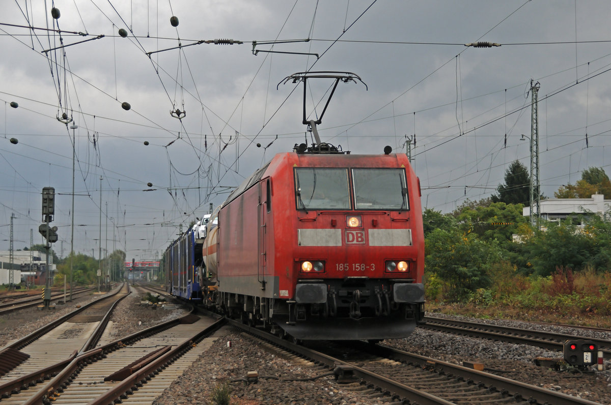 DB 185 158-3 @ Gross Gerau am 01.10.2016