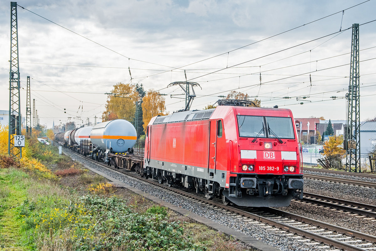 DB 185 382-9 am 22.11.2019 in Gütersloh