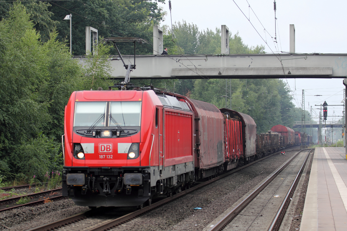 DB 187 132 in Tostedt 12.7.2018