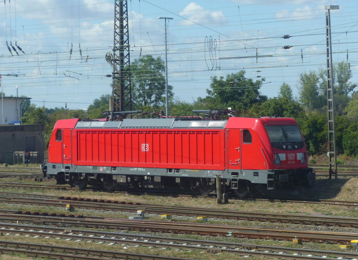 DB 187 159 am 22.07.2020 in Grokorbetha.