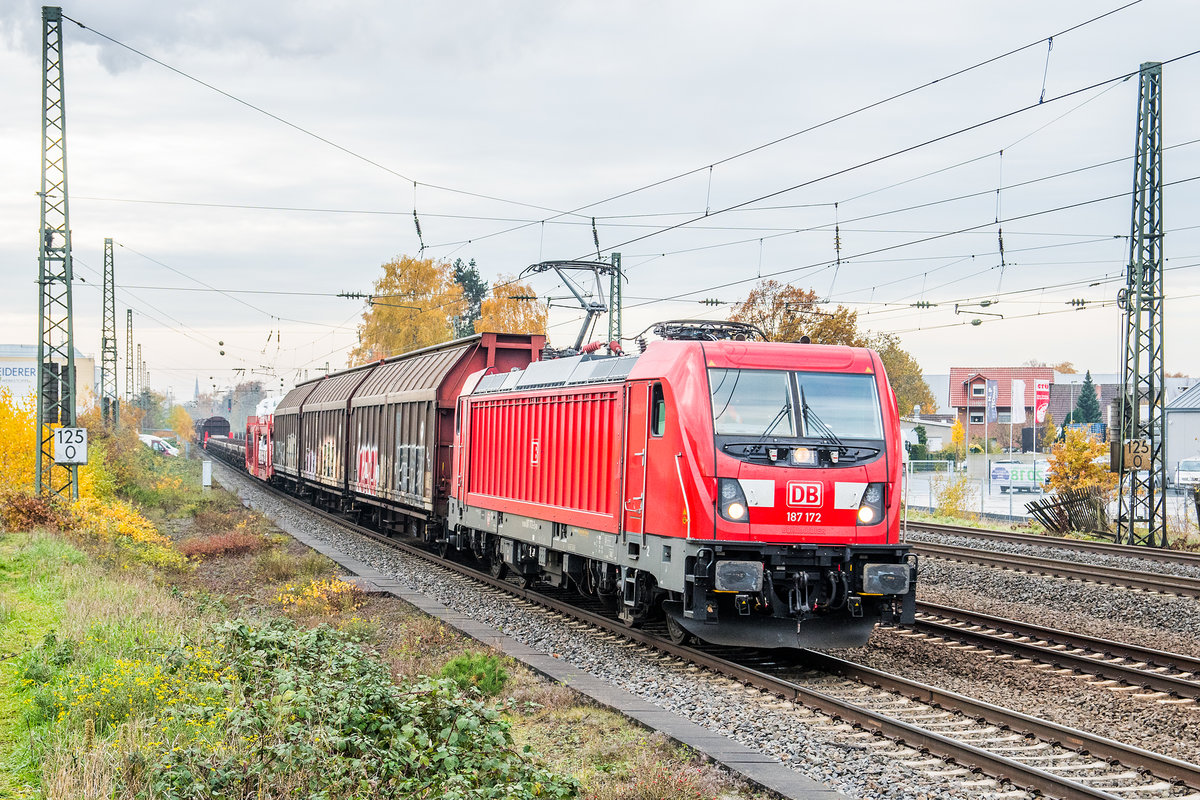 DB 187 172 am 22.11.2019 in Gütersloh