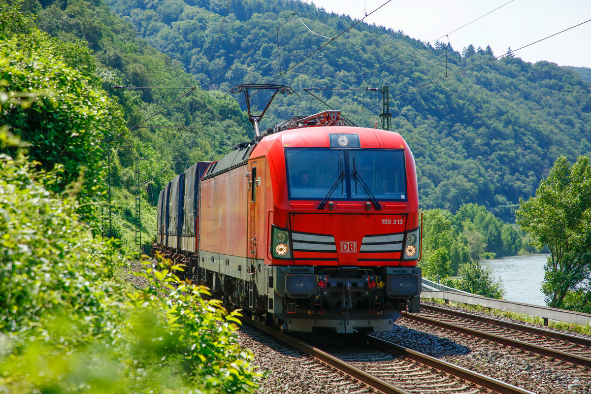 DB 193 313 in Braubach, Juni 2019.
