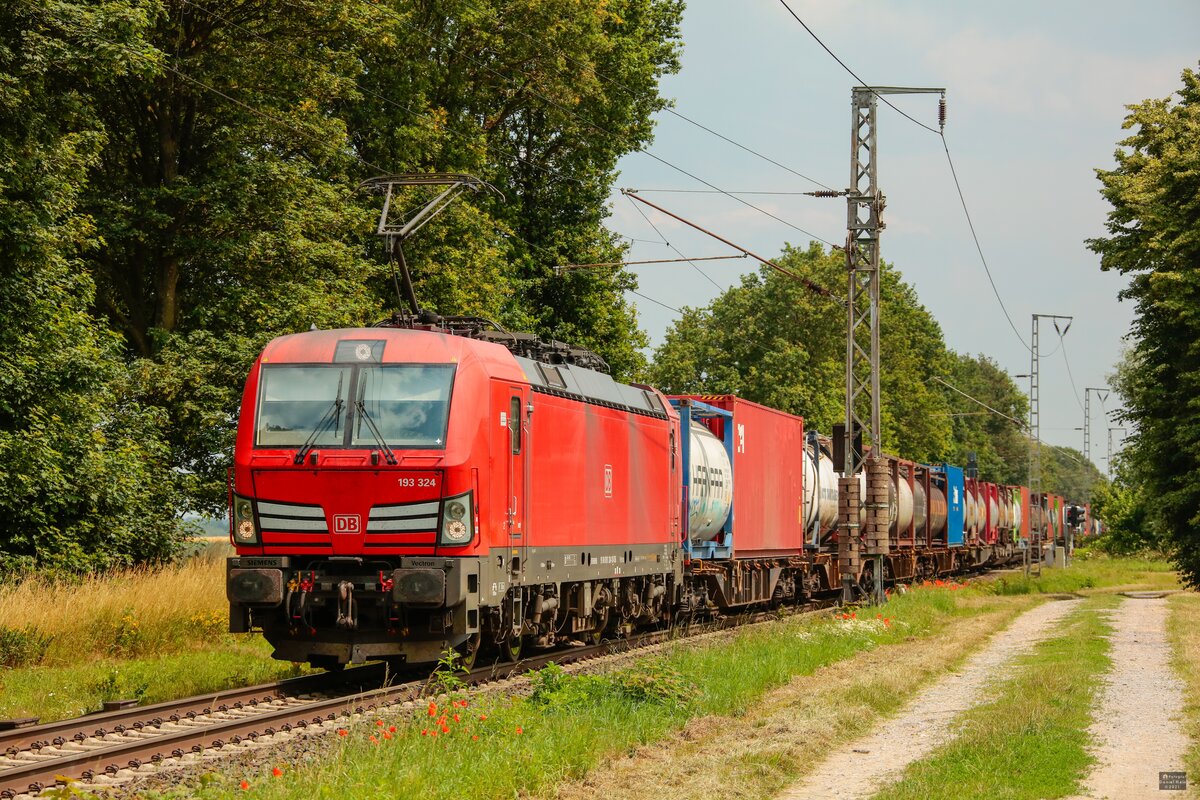 DB 193 324 in Boisheim, Juni 2021.