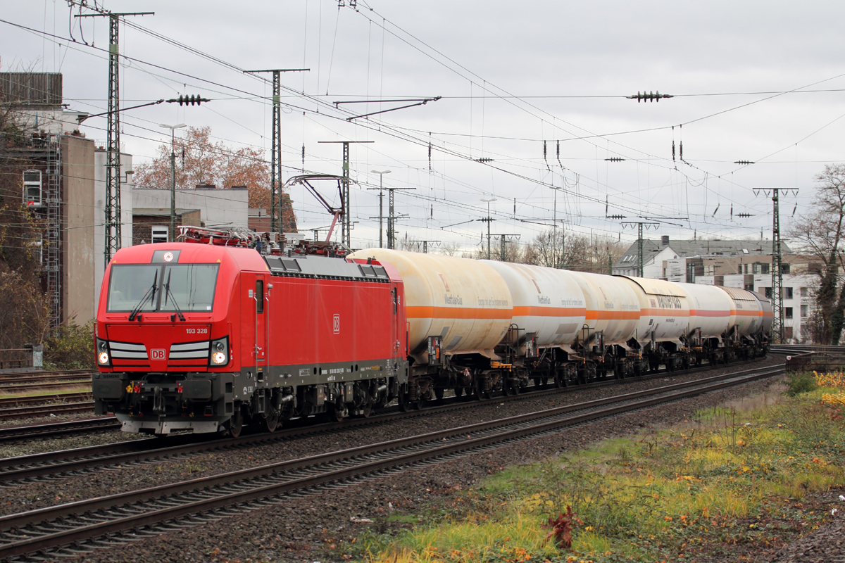 DB 193 328 in Köln-West 7.12.2018