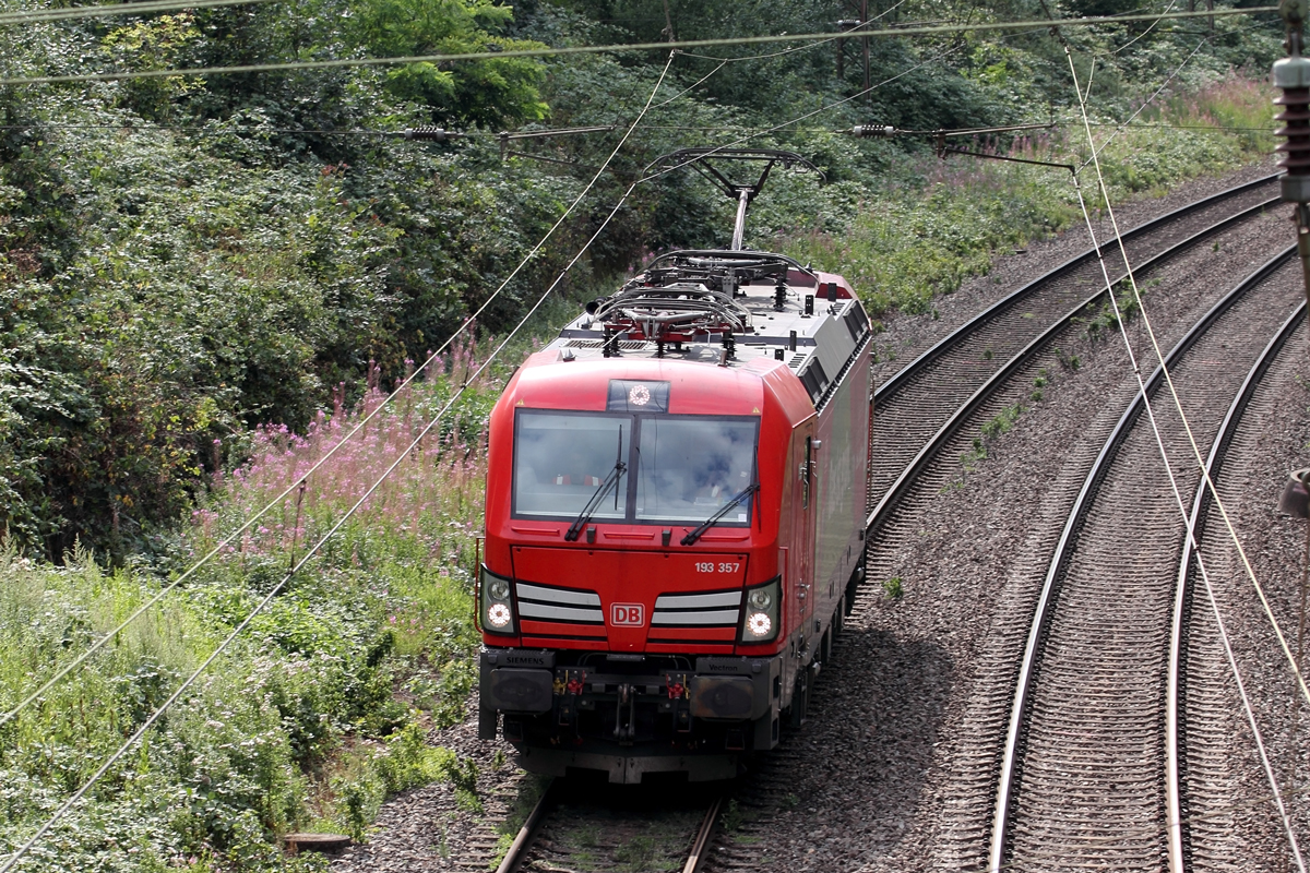 DB 193 357 auf der Hamm-Osterfelder Strecke in Recklinghausen 1.8.2019