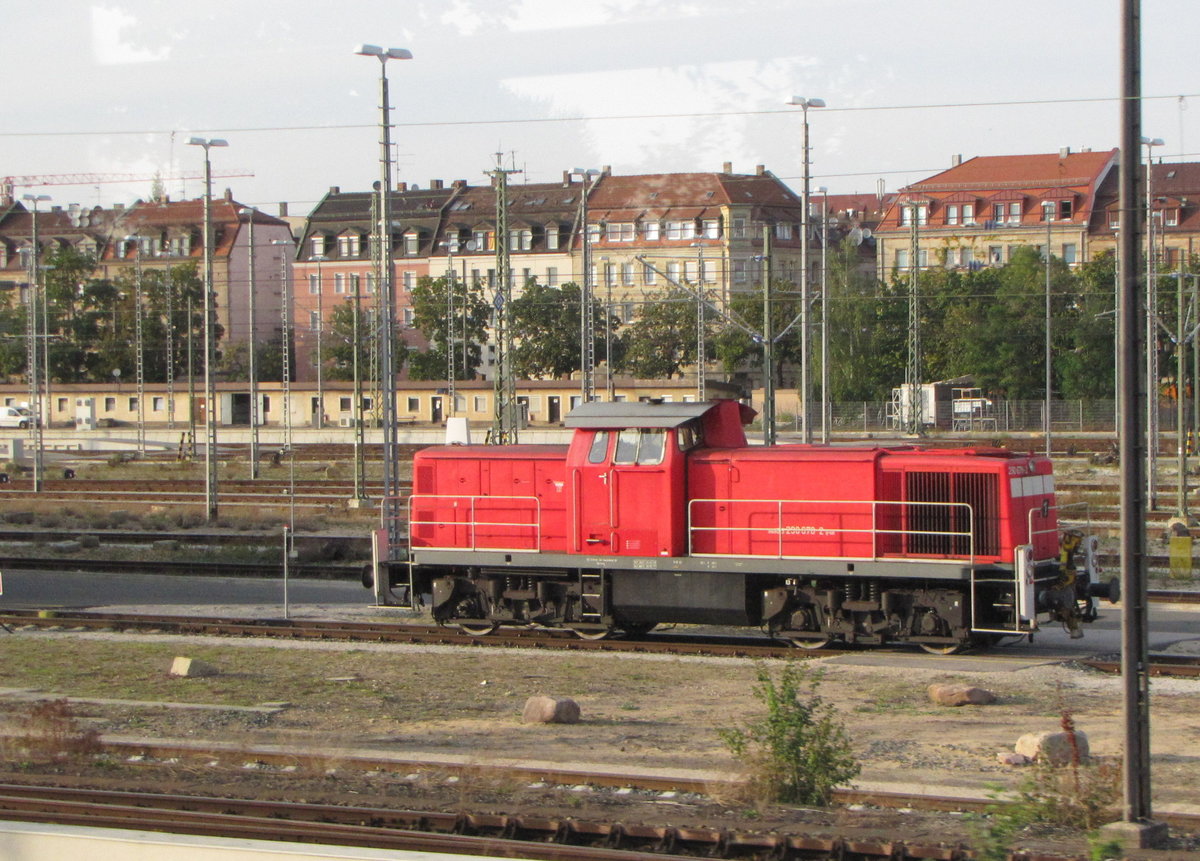 DB 290 678-2 am 02.09.2016 im Bh Nürnberg West.