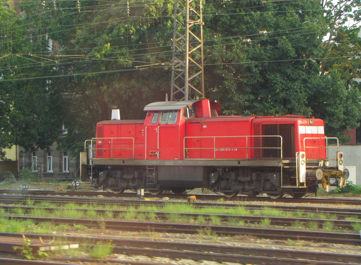 DB 294 676-2 am 02.09.2016 in Fürth (Bay) Hbf.