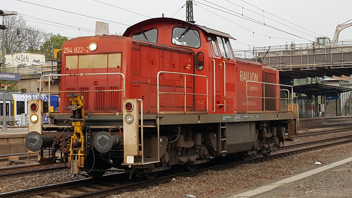 DB 294-822-2 Mz-Bischofsheim 5.4.2017