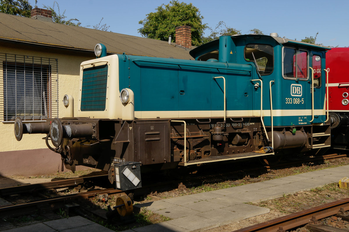 DB 333 068-5 im DB Museum Koblenz, Juni 2018.