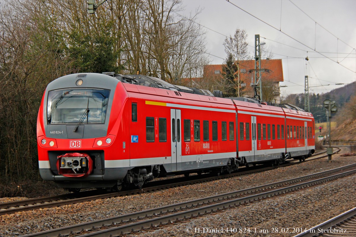 DB 440 824-1 in Sterbfritz, Februar 2014.