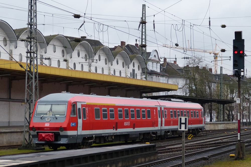   DB  610 511 in Koblenz  01.03.2015
