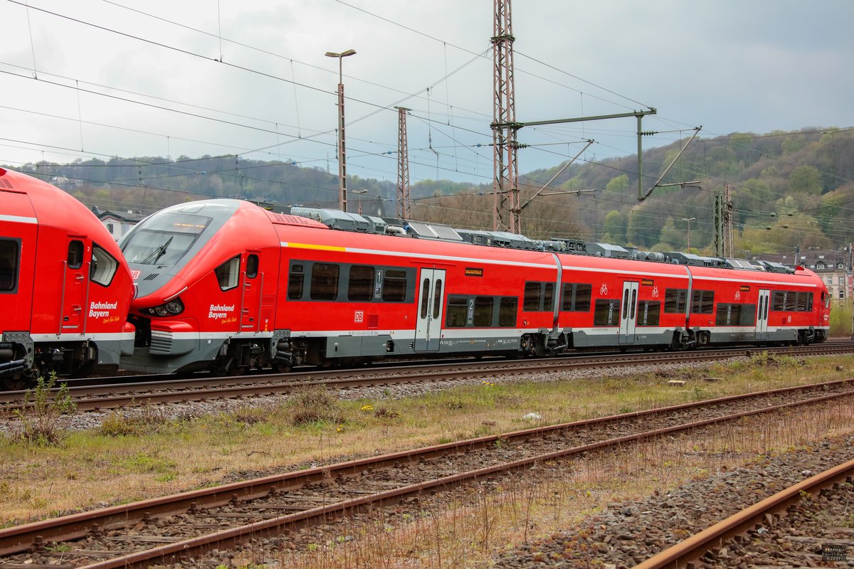 DB 633 040 der Bayernland Bahn in Wuppertal, April 2021.
