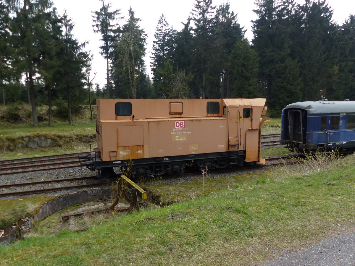 DB 80-50-979 7 211-3 SPM 713 Ba Meiningen am 01.05.2017 im Bahnhof Rennsteig.