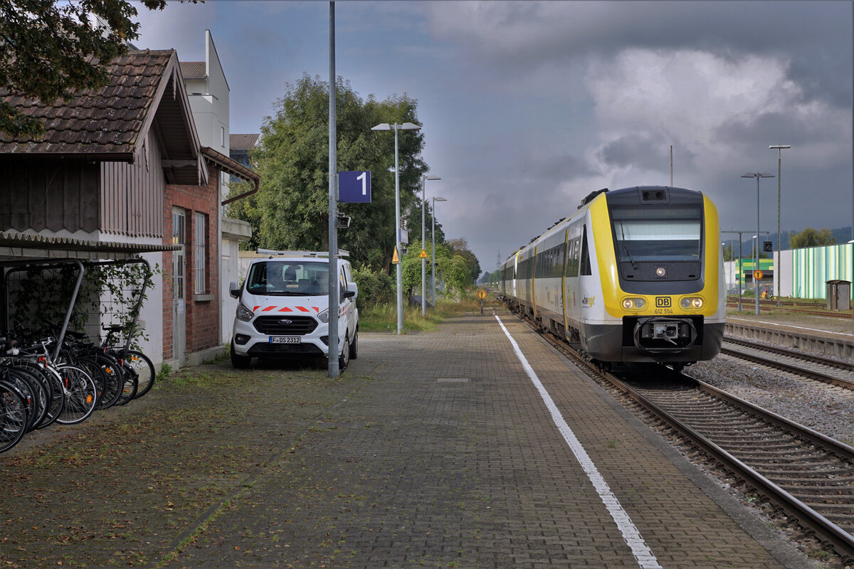 DB Bahnhof Rheinfelden (Baden).
Impressionen vom 21. September 2021.
Foto: Walter Ruetsch