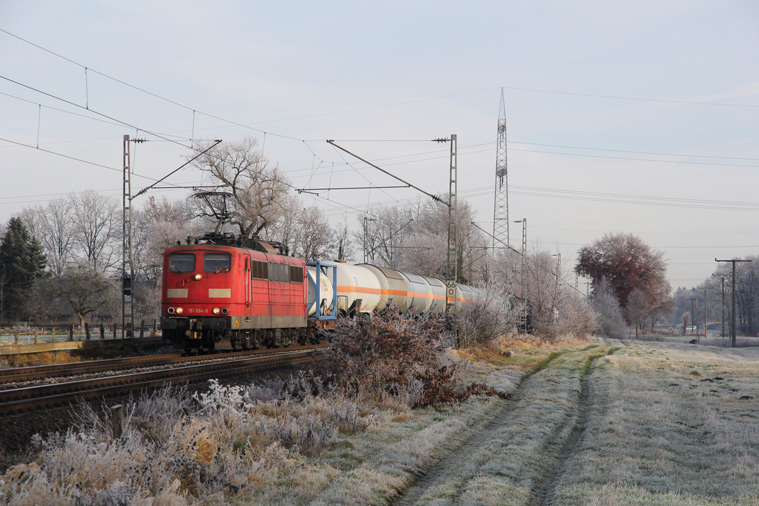 DB Cargo 151 094 // Hamm // 22. Dezember 2021
