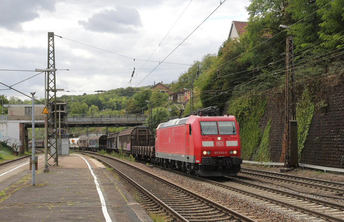 DB Cargo 185 020 // Jägersfreude // 19. September 2022