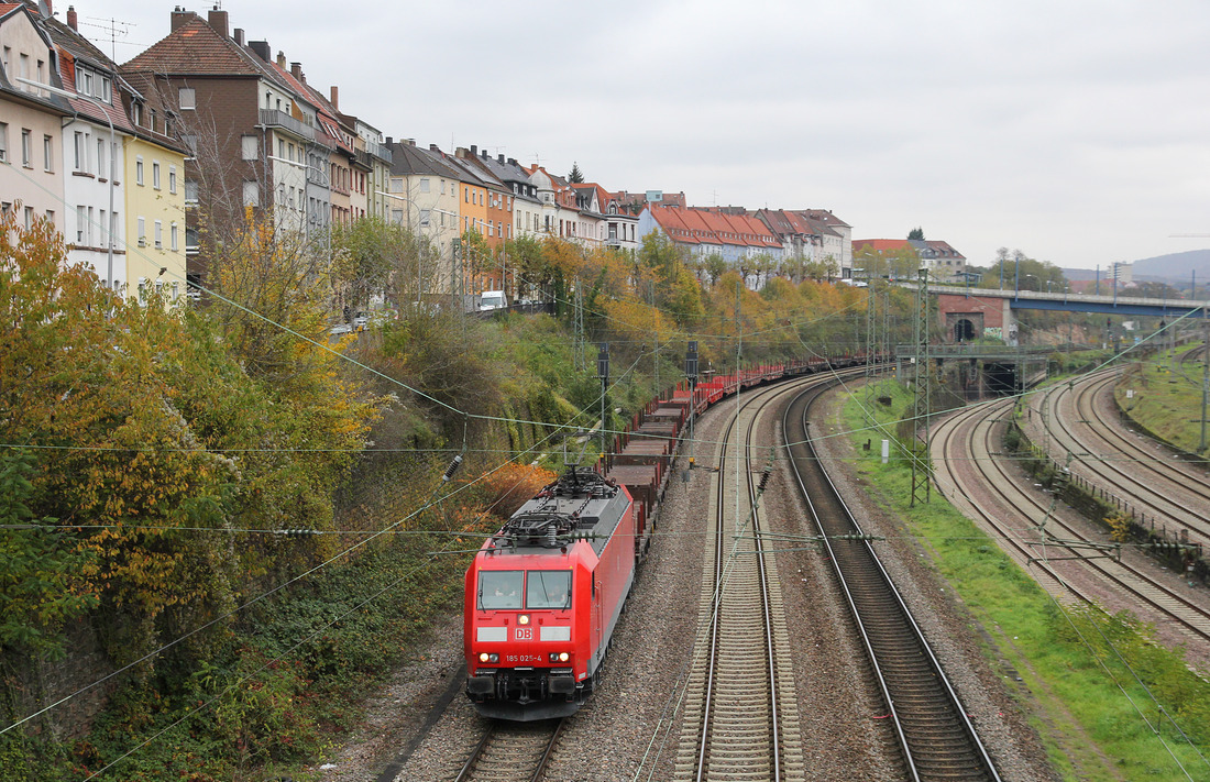 DB Cargo 185 025 // Saarbrücken Rbf // 15. November 2019
