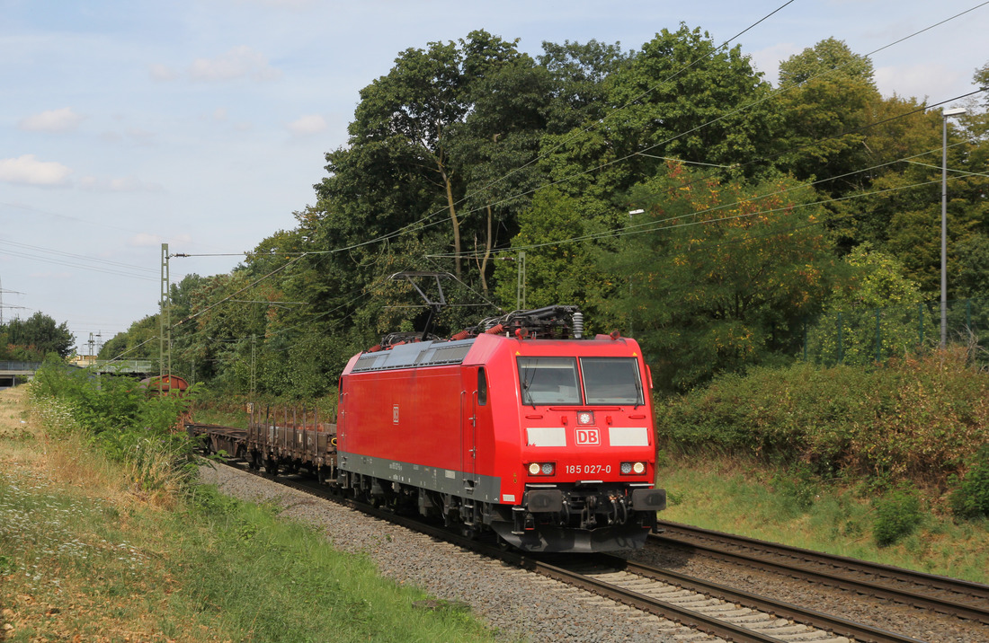 DB Cargo 185 027 // Köln-Höhenhaus // 2. August 2022